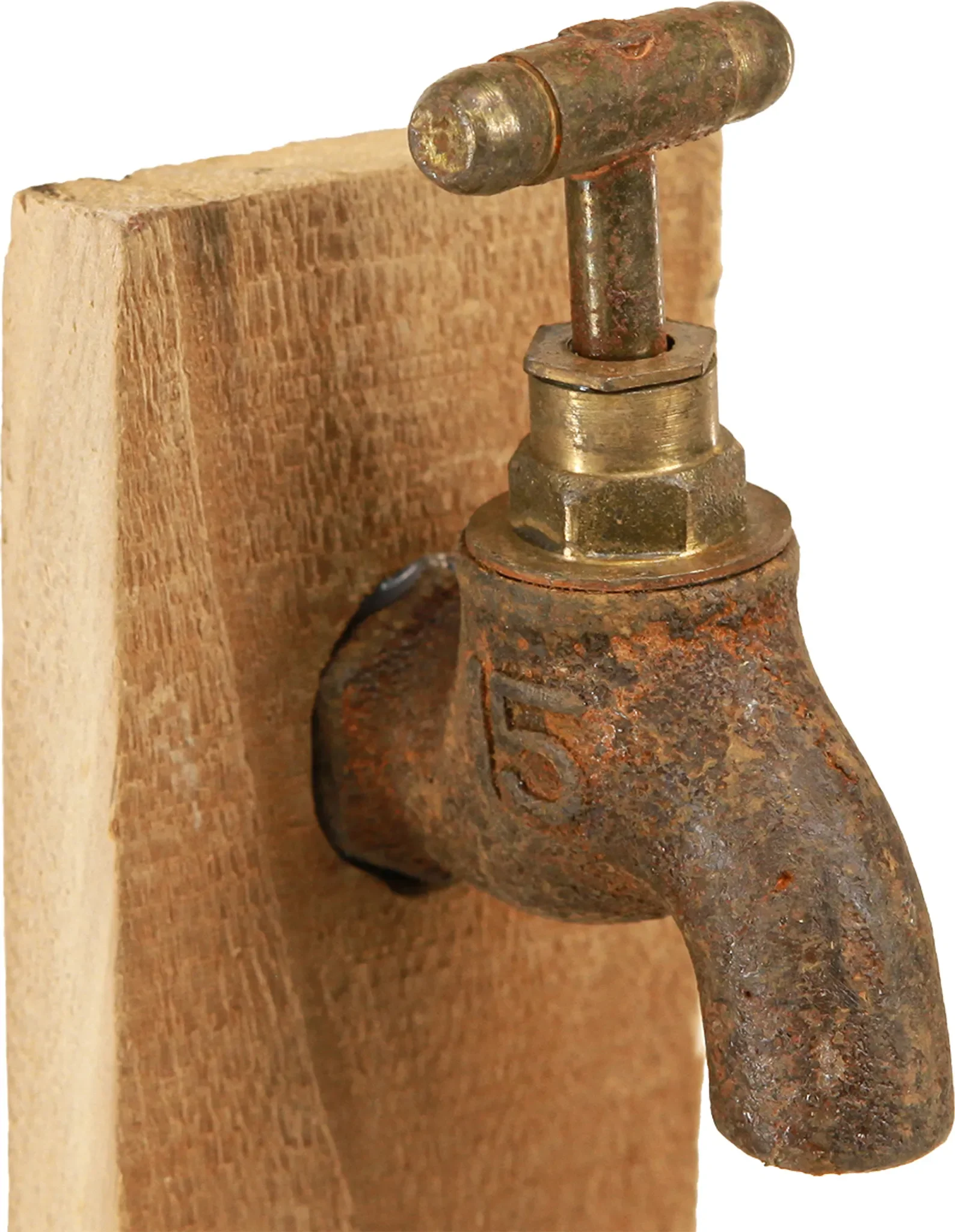 Pflanzkasten aus Holz im Vintage-Stil – Brunnen & Trog-Design